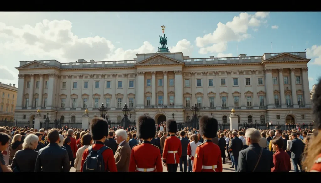 Buckingham Palace Royal Captions