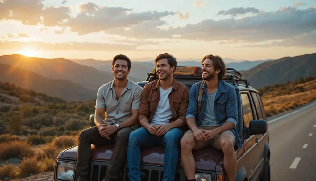Friends Group Caption