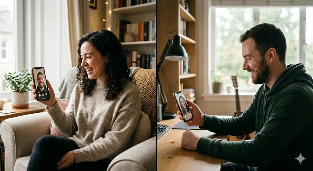 Long Distance Love Captions
