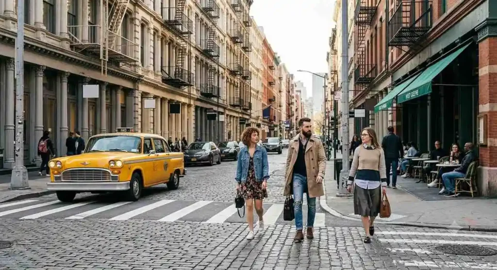 NYC Street Life Captions