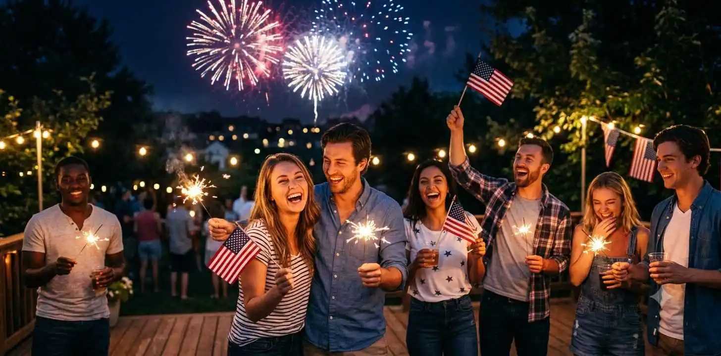 4th July Captions