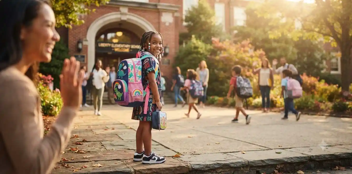 First Day School Captions