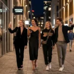 Night Out Captions