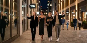 Night Out Captions