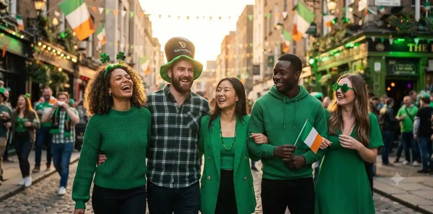 st patrick's day captions