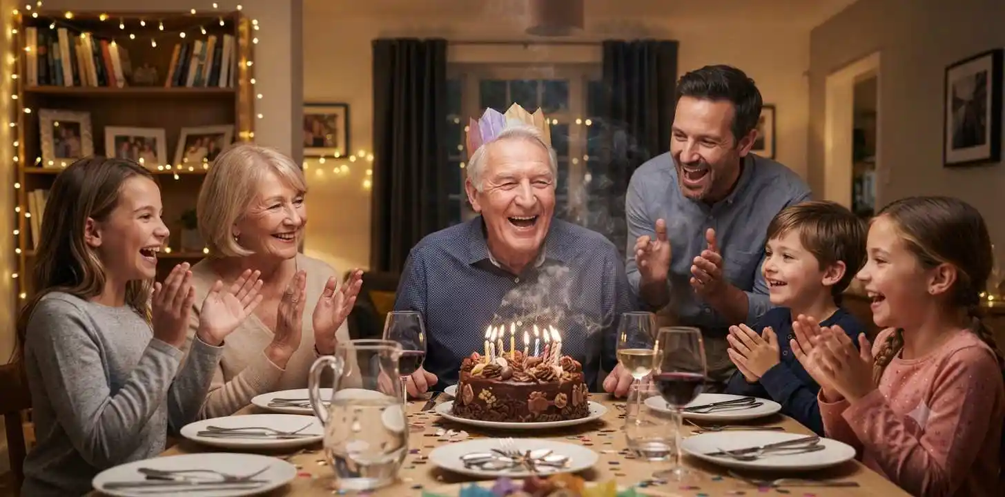 70th Birthday Captions