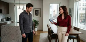 Wife discovering her husbandβs betrayal