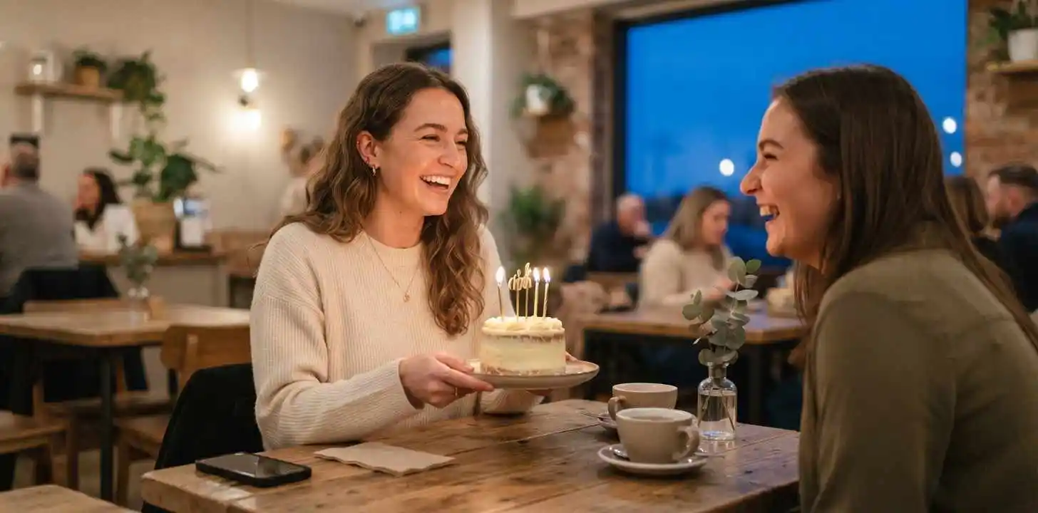Monthly birthday captions